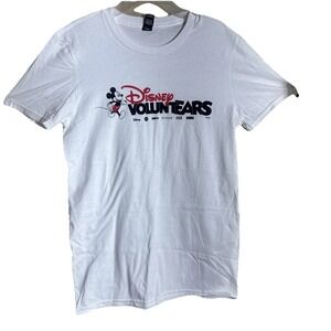 Vintage DISNEY "VOLUNTEARS" abc ESPN MICKEY MOUSE Promo T-shirt Size‎ S